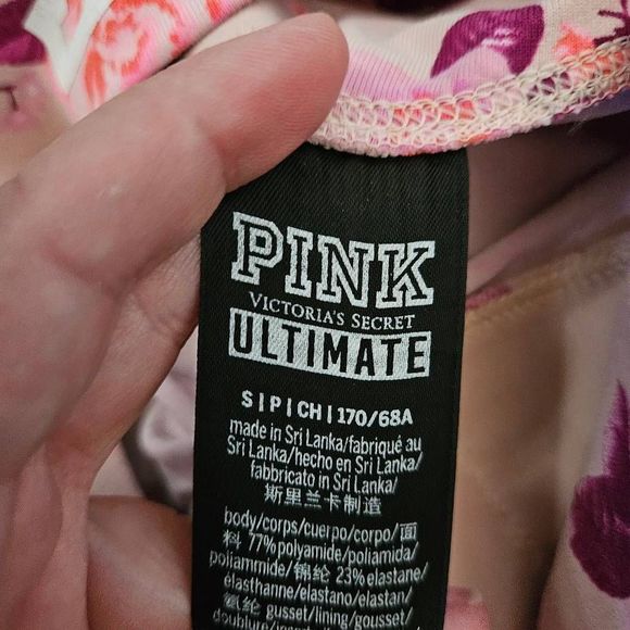 Victoria's Secret PINK Floral Athletic Leggings - Picture 3 of 8